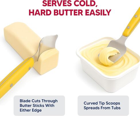 HIC Kitchen Corn Cob Butterer, BPA Free, Fits East-Coast Butter Sticks in Kuwait