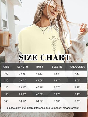 Christian Shirts for Women Oversized Jesus Shirt Religious Faith Tshirts Inspirational Graphic Tees Short Sleeve Top in Saudi Arabia