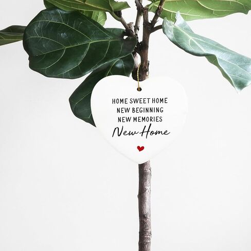 أفكار هدايا الاحترار المنزلي - زخرفة ديكور منزلية جديدة للنساء - زخرفة قلب شجرة عيد الميلاد - أفضل هدايا Housewarming لشقة جديدة in Kuwait