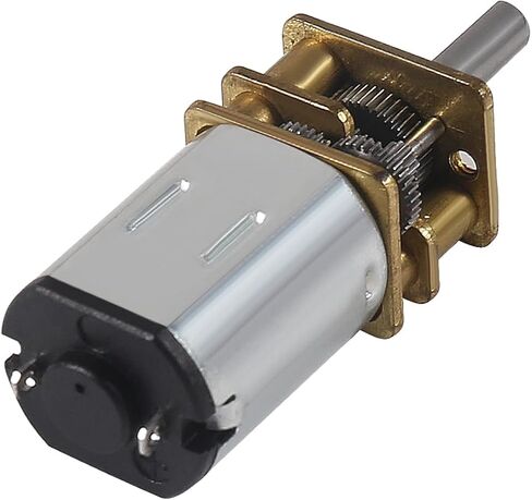 5pcs Mini N20 Gear Motor DC 3V Mini Micro N20 Gear Motors SPEED SPEED Full Metal Motor for DIY Car Robot (N20 3V ، بدون terminal) in Kuwait