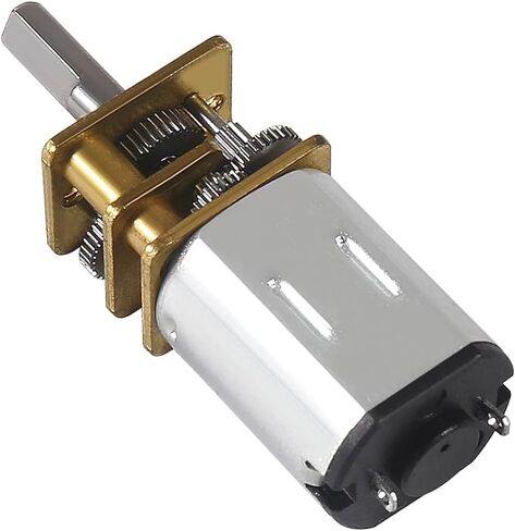 5pcs Mini N20 Gear Motor DC 3V Mini Micro N20 Gear Motors SPEED SPEED Full Metal Motor for DIY Car Robot (N20 3V ، بدون terminal) in Kuwait