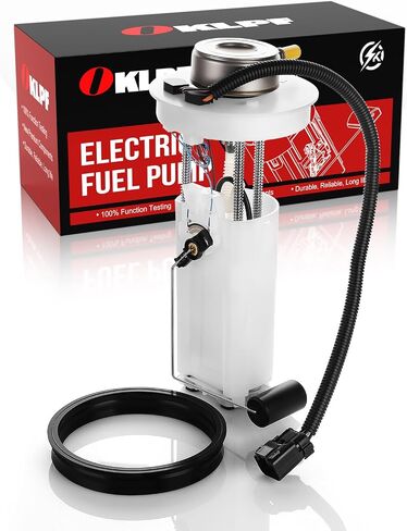 OKLPF Electric Fuel Pump Module Assembly متوافق مع 1997 1998 1999 2000 2001 Jeep Cherokee L6 4.0L ، 1997 1998 1999 2000 Jeep Cherokee L4 2.5L ، استبدل E7121MN SP7121M in Saudi Arabia