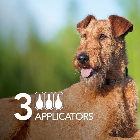 FirstAct Plus Flea Treatment for Dogs, Extra Large Dogs 89+ lbs, 6 Doses, Same Active Ingredients as Frontline Plus Flea and Tick Prevention for Dogs in Saudi Arabia