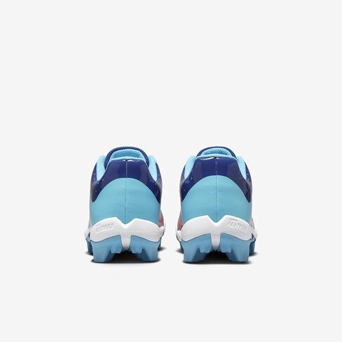 Nike Hyperdiamond 4 Keystone Big Kids 'Big Kids' Big 'Cleats (FZ8655-601 ، Crimson/Baltic Blue/White/Deep Royal Blue) in Saudi Arabia