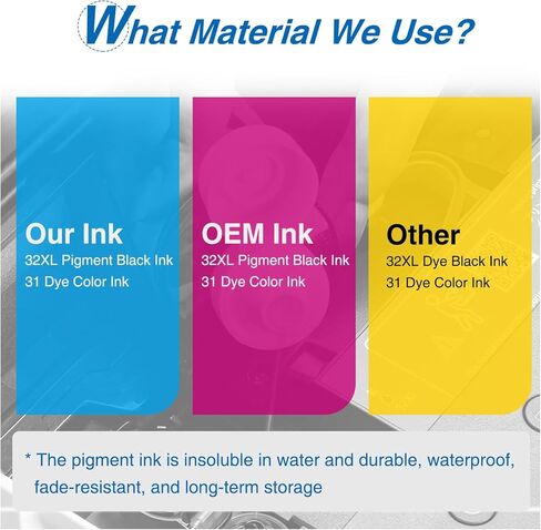 GI-21 G3260 G3270 Ink Bottles Compatible for Canon GI-21 GI21 Ink Refill Bottles for Canon G3260 G3270 G4270 G2260 G1220 G1230 G2270 MegaTank Printers, BKCMY in Saudi Arabia