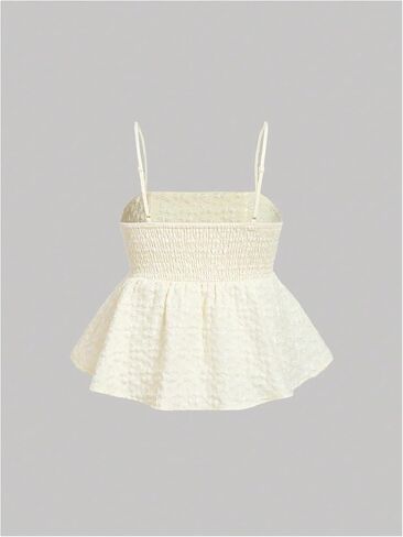 Gorglitter Women's Babydoll Tank Peplum قمم الكشكش بلا أكمام خارجة in Kuwait