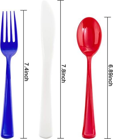 Liacere 200pcs Gold Plastic Forks - Heavyweight Plastic Forks - 7.4 Inch Heavy Duty Plastic Forks - Gold Plastic Silverware Perfect For Parties & Weddings & Restaurants & New Year And Daily Using in Kuwait
