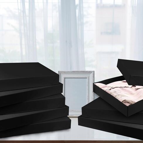 MUMULULU 8 PCS White Gift Boxes with Lids Sizes 11'' x 7.48'' for Birthdays Graduations Christmas Weddings Baby Showers and More in Saudi Arabia