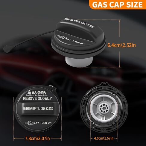 31010-3L600 غطاء غاز ، متوافق مع Hyundai Kia-Elantra ، Tucson ، Genesis ، Accent ، Sorento ، Sportage ، Soul ، Forte ، Optima والمزيد ، Cap Cap يحل محل 31010-3L600U in Kuwait