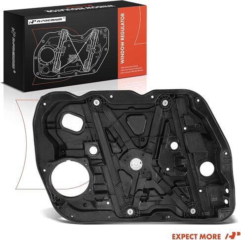 A-Premium Front Driver Side Electric Power Window Regulator Without Motor Compatible with Hyundai Sonata 2015 2016 2017 2018 2019 in Saudi Arabia