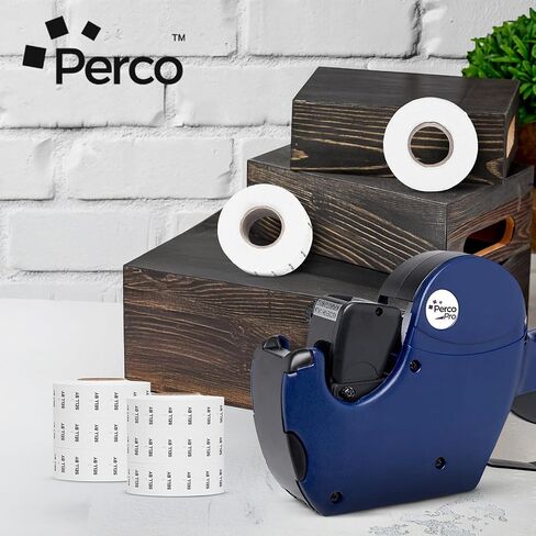 Perco 1 Line Day of the Week Labels - 7 لفات ، ملصقات مواعدة فارغة لـ Perco 1 Price & Date Puns (أسبوع كامل - كم ، ملصقات خط واحد) in Kuwait