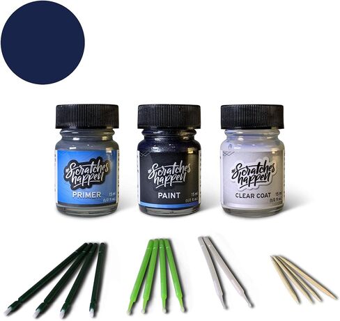 Scratcheshappen Match Match Up Paint Kit - Adriatic Blue (Ry5) لتكوين - المفضل (Paint + Clear Coat + Primer) in Saudi Arabia