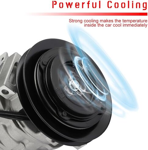 Cciyu Condition Compressor 2005-2010 Fit for Hino 238 7.7L 2005-2010 Fit for Hino 268 7.7L AC Pump in Saudi Arabia