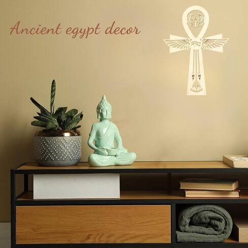 BeSorich Kitchen World 12 "Hamsa Wall Decor ، Hamsa Wall Art - Boho Decore Roulding Room لغرفة التأمل ، وفضاء اليوغا والفنون الجدار ، شقرا البوذية ، زخرفة مذبح روحية جيدة الطاقة in Kuwait