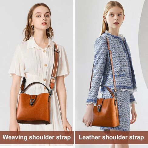 Yonami Genuine Leather Purses - Women's Designer Crossbody Bags – Small Purses for Women, Women's Shoulder Handbags in Kuwait