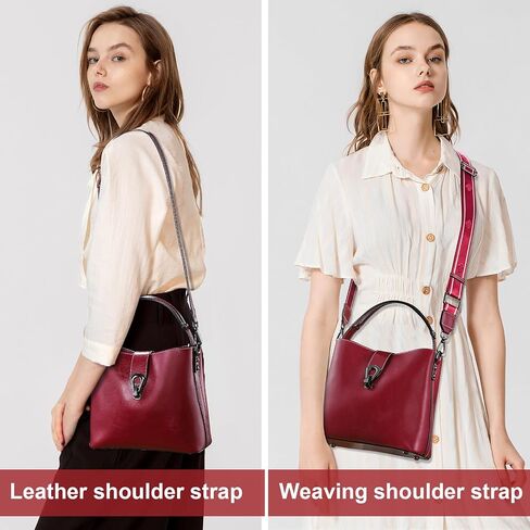 Yonami Genuine Leather Purses - Women's Designer Crossbody Bags – Small Purses for Women, Women's Shoulder Handbags in Kuwait