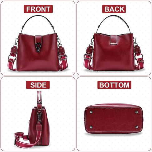 Yonami Genuine Leather Purses - Women's Designer Crossbody Bags – Small Purses for Women, Women's Shoulder Handbags in Kuwait