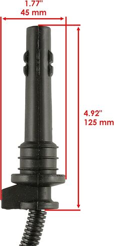Caltric Ignition Coil with Spark Plug Wires compatible with Polaris Ranger 1000 XP 2017-2018 in Saudi Arabia