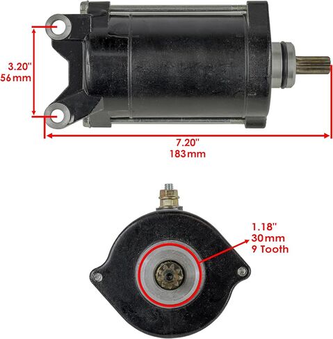 Caltric starter and الملف اللولبي متوافق مع Yamaha Waveraider RA1100 1100CC 1995 1996 / Exciter Ext1100 220 1996 1997 in Saudi Arabia