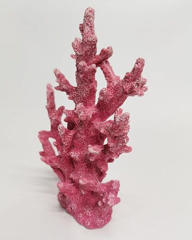 Lifelike Coral Reef Sculpture Statue - Handmade Resin Ocean Decor for Aquarium, Desk, Bathroom, Shelf - Coastal Beach Nautical Theme Gift for Home & Office in Saudi Arabia