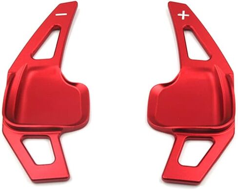 MICROCK for BMW Paddle Shifter Extensions Steering Wheel Paddle Shifter for BMW 2 3 4 X1 X2 X3 X4 X5 X6 Series, F22 F23 F30 F31 F33 F34 F15 F16 F25 F26, Aluminum Red in Kuwait