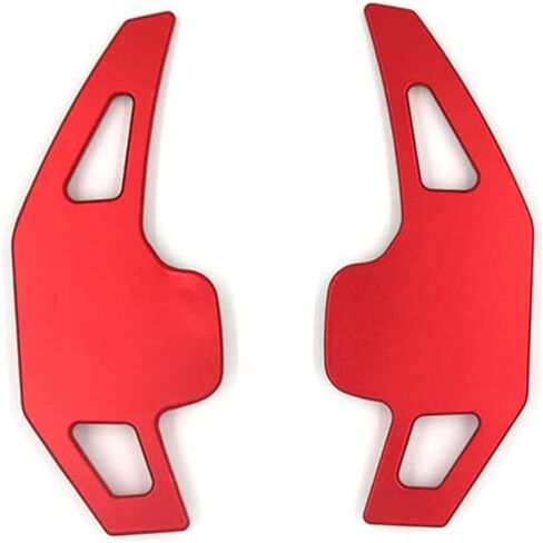 MICROCK for BMW Paddle Shifter Extensions Steering Wheel Paddle Shifter for BMW 2 3 4 X1 X2 X3 X4 X5 X6 Series, F22 F23 F30 F31 F33 F34 F15 F16 F25 F26, Aluminum Red in Kuwait