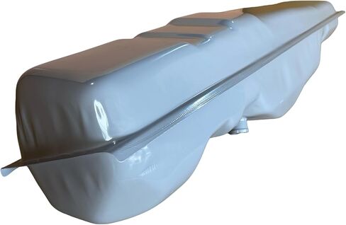 CarPartsDepot Fuel Tank (ZINC PLATE) W/DRAIN PLUG(16 GALLON), Compatible with Mustang 1964-1973 2.8-7L in Kuwait