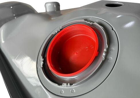 CarPartsDepot Fuel Tank (ZINC PLATE) W/DRAIN PLUG(16 GALLON), Compatible with Mustang 1964-1973 2.8-7L in Kuwait