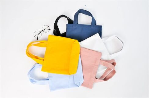 Chezi Plain Shicay Canvas Mini Bag Diy 9x8x4 in Kuwait