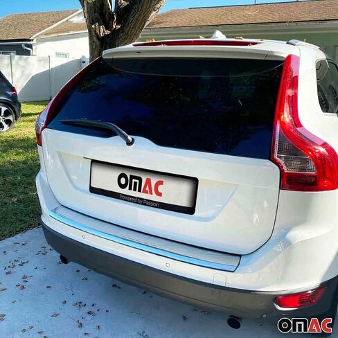 OMAC الخلفي الخلفي واقي الغلاف العتبة لفولفو XC60 2010-2017 الفولاذ المقاوم للصدأ 1pc in Kuwait