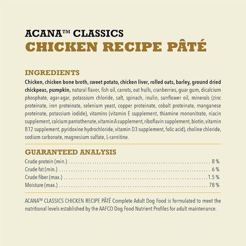 ACANA™ Classics Beef Recipe Pâté Wet Dog Food (Case of 12) in Kuwait