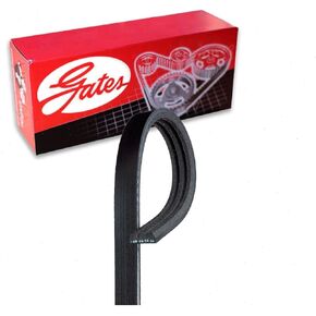 Gates Water Pump Stretch Fit Micro-V Serpentine Belt compatible with Mazda CX-5 2.0L 2.5L L4 2013-2017 in Kuwait