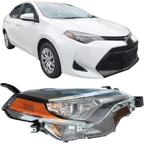 LABLT Headlights Replacement for 2017 2018 2019 Corolla LE Eco L LE Models LED Projector Headlight Right Side(Passenger Side) in Kuwait