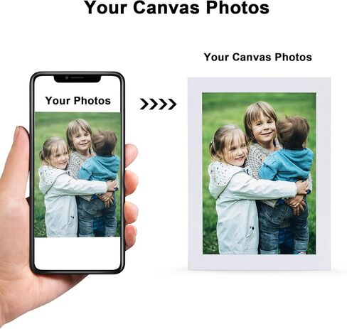 صور مخصصة للتصوير مع صورة 8 × 10 بوصة مؤطرة ، صورة جدار صورة مخصصة للجدار والجدار والطاولة إطار صورة للهدايا العائلية للأم/الرجال (أسود) in Kuwait