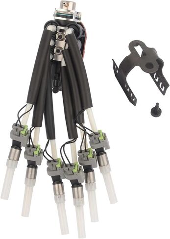 Central Fuel Spider Injector with Bracket 4.3L V6 Replacement for Chevy Astro Blazer C1500 Express 1500/2500 Silverado Savana Sierra 1996-2002 89060439 12568332 in Saudi Arabia