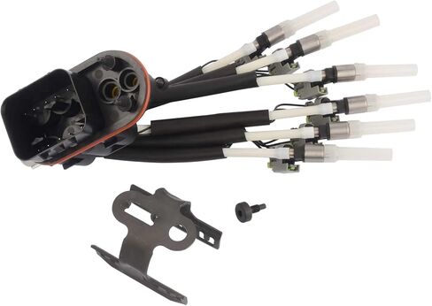 Central Fuel Spider Injector with Bracket 4.3L V6 Replacement for Chevy Astro Blazer C1500 Express 1500/2500 Silverado Savana Sierra 1996-2002 89060439 12568332 in Saudi Arabia