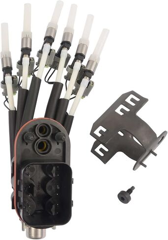 Central Fuel Spider Injector with Bracket 4.3L V6 Replacement for Chevy Astro Blazer C1500 Express 1500/2500 Silverado Savana Sierra 1996-2002 89060439 12568332 in Saudi Arabia
