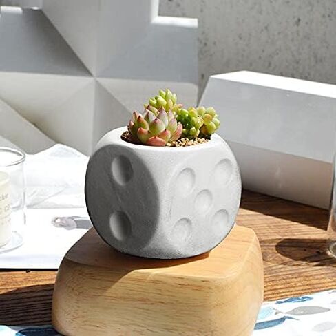 Owl Silicone Concrete Flower Pots Molds,Silicone Planter Molds Succulent Plant Flowerpot Molds Cement Clay Moulds Handmade Home Graden Decor (Big) in Saudi Arabia