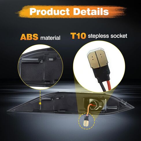 LED Side Marker Light, Turn Signal Blinker Lamp Compatibe with Porsche Cayenne 958 92A 2011-2014,99163115502, 99163115602(Clear) in Saudi Arabia