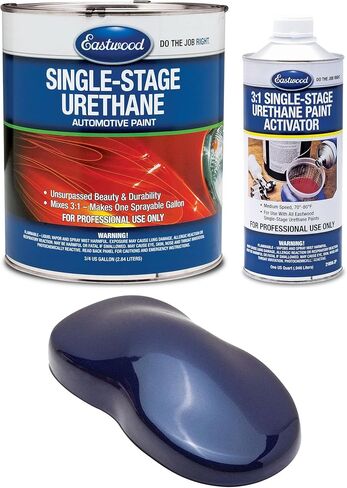 Eastwood 3: 1 Moonlight Drive Blue Motallic Stage Single Single Paint Paint 1 Raptible Gallon Kit in Saudi Arabia