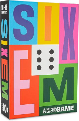 Sixem: Sour Patch Kids Dice Game | Speed, Strategy & Sabotage for Game Night | Perfect for Family Games | 2-5 Players, Ages 13+ in Saudi Arabia