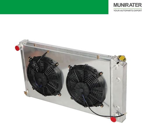 munirater Aluminum Radiator Replacement for C10 1975-1983 Replacement for K20 1975-1985 Replacement for C2500 1981-1986 in Saudi Arabia