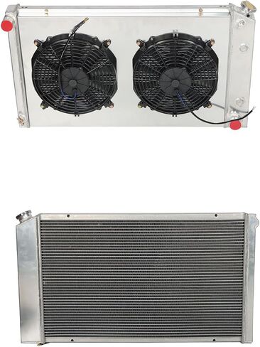 munirater Aluminum Radiator Replacement for C10 1975-1983 Replacement for K20 1975-1985 Replacement for C2500 1981-1986 in Saudi Arabia