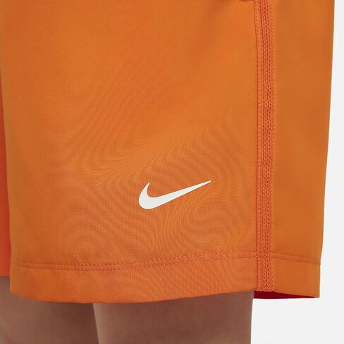 Nike Multi Big Kids' (Boys') Dri-FIT Training Shorts (Safety Orange/White, DX5382-819) in Saudi Arabia