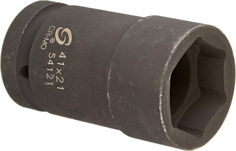 Sunex 54121 1 "Drive Combination Budd Wheel Impact Socket 41mm × 21mm in Kuwait