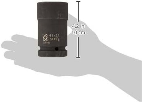 Sunex 54121 1 "Drive Combination Budd Wheel Impact Socket 41mm × 21mm in Kuwait