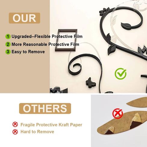 عائلة شجرة جدار ديكور الصورة إطار إطار الكولاج المنزل ديكورات الاكريليك 3D DIY ملصقات صور ملصقات الصور لغرفة المعيشة مع علامة المنزل هذا هو الولايات المتحدة in Saudi Arabia