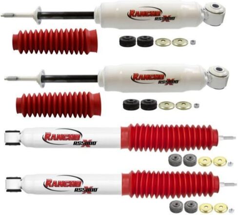 RS5000X Series Set of Front Shocks fits 1997 2003 F150 4WD with 0" Lift - Strong and Durable - Includes TrendsAuto Decal in Saudi Arabia