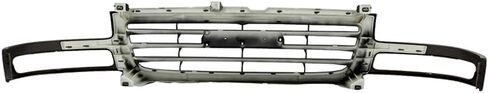 For 2003 2004 2005 2006 2007 GMC Sierra 1500 2500 Grille Grill Assembly Painted Gray Shell with Painted Black Insert in Saudi Arabia