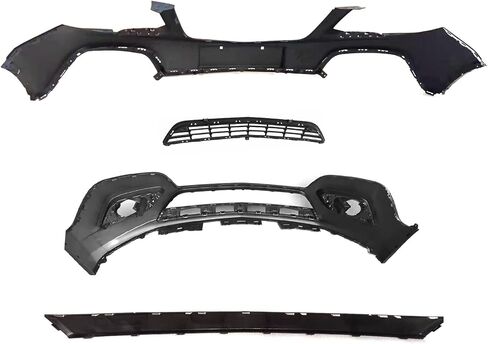 YHB Front Bumper Upper Lower Grille Assembly Replacement For 2013 2014 2015 2016 Buick Encore - Front Bumper kit in Saudi Arabia